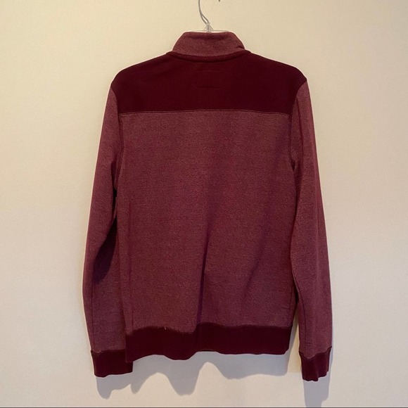 Aeropostale Mens Marled 1/4 Zip Fleece Jacket - Picture 2 of 5